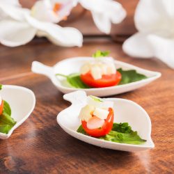 Sugarcane Leaf shape plate