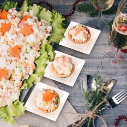 white mini tasting plate