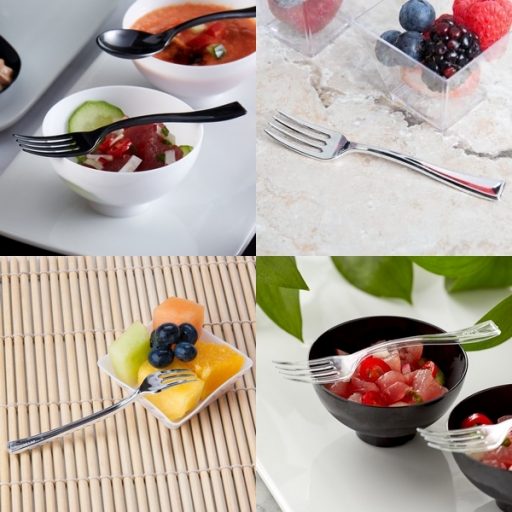 Mini Tasting Fork 4" La Bouchee Verrine Specialist