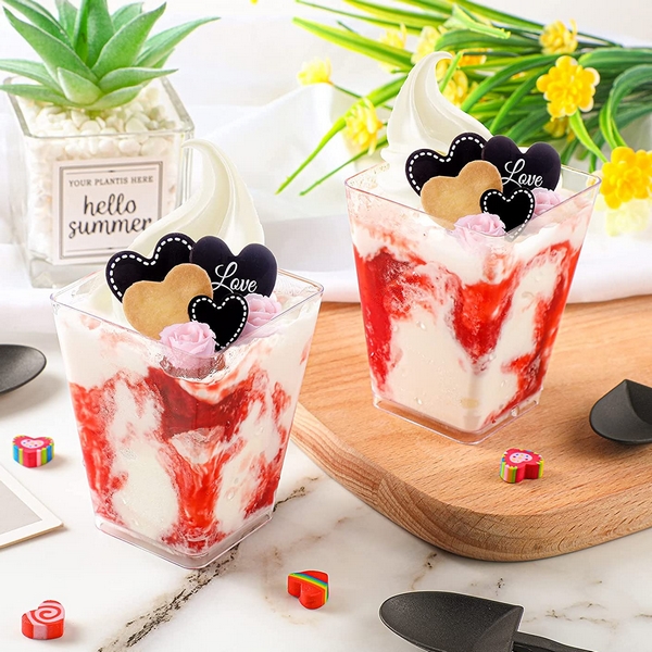 Glass Dessert Cups